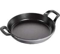 Staub Plat empilable en fonte rond 20 cm 0,75 L gris graphite