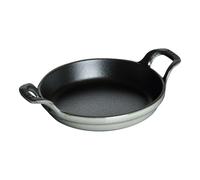 Staub Plats en fonte 12 cm, Assiette chaude, Gris graphite