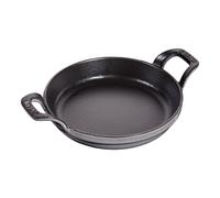 Staub Plats en fonte 16 cm, Assiette chaude, Gris graphite