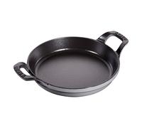 Staub Plats en fonte 20 cm, Assiette chaude, Gris graphite