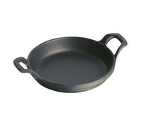 Staub Plats en fonte 20 cm, Assiette chaude, Noir mat