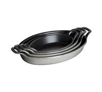 Staub Plats en fonte 21 cm, Assiette chaude, Gris graphite