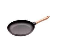 Staub poêle à frire avec manche en bois 28cm, noir