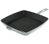 STAUB Poêle à Griller carrée Gris Graphite 30 cm