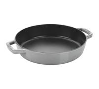 STAUB Poêle en Fonte à Double Poignée, Ronde, Ø 20 cm, Gris Graphite