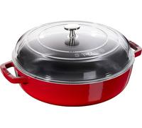 Staub poêle en fonte avec couvercle 24 cm 405010610