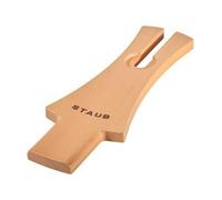 Staub - Porte- Couvercle En Bois Pour Cocotte - Marron