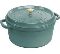 Staub pot rond en fonte 6,7l eucalyptus 1023970