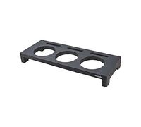 STAUB Présentoir pour 3 Mini Cocottes, Bois Naturel, 42 x 16 cm, Noir