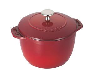 STAUB Riz Cocotte en fonte ronde Cerise 16 cm