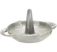 STAUB Roaster Vertical en Fonte pour Poulet, Ø 24 cm, 1 L, Gris Graphite