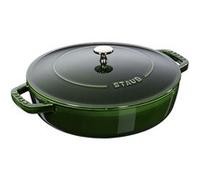 STAUB Sauteuse Chistera 24 cm Basilic Vert G