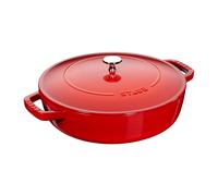 STAUB Sauteuse Chistera Ø28 cm 3.7 L Rouge