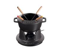 STAUB Set à fondue Staub 1.1 l noir