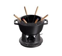 La fondue Service à fondue 20 cm, Noir