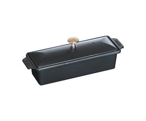 STAUB Terrine Staub plat à gratin fonte noir 30x11 cm