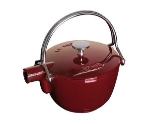 STAUB Théière Staub fonte ronde 1.15 L Rouge grenadine