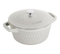 STAUB Cocotte Twister La Cocotte Staub 4 L White truffle