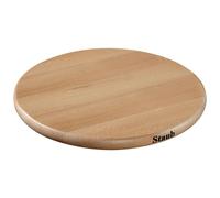 Staub Accessoires Dessous de plat magnétique 16 cm, Rond(e), Hêtre
