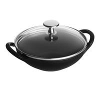 STAUB Wok en fonte pour bébé Noir mat 0,5 l