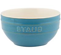 STAUB Zwilling Bol rond 14 cm turquoise antique céramique
