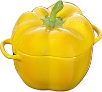 STAUB Zwilling Ceramic by Paprika Cocotte en céramique Jaune 10,7 cm x 15,1 cm Capacité 0,47 l