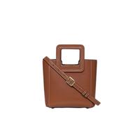 Staud - Mini Sac Shirley en Cuir - Femme - Sacs - Brun - Taille: ONE Size