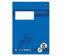Staufen® 734010321 Cahier scolaire Premium Lineatur 21 ligné sans bord Lot de 5