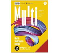 Staufen® 734050997 Papier multifonctions 7X PLUS - A4, 80 g/qm, rouge, 50 feuilles