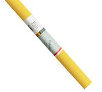 Staufen 794008610-100 - Papier crépon Aquarola jaune, 100 rouleaux de 50 x 250 cm, papier de bricolage non décolorant pour l'école, la décoration, le bricolage et la fleuristerie