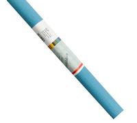 Staufen 794008650-100 - Papier crépon Aquarola bleu clair, 100 rouleaux de 50 x 250 cm, papier de bricolage non décolorant pour l'école, la décoration, le bricolage et la fleuristerie