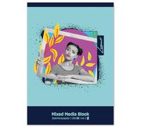 Staufen Bloc Lumart Mixed Media - 2 blocs de 20 feuilles chacun, 250 g/m², format A4, pour enfants et adultes