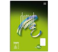 Staufen Bloc-notes avancé - 3 blocs de 80 feuilles chacun, format A4, linéature à pois, papier recyclé 70 g/m²