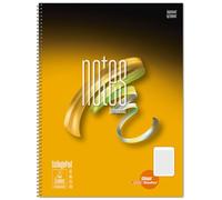 Staufen Bloc-notes avancé - 3 blocs de 80 feuilles chacun, format A4, notes linéatures, papier recyclé 70 g/m²