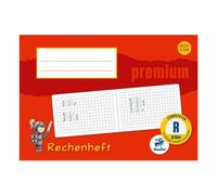 Staufen® Cahier d'apprentissage des chiffres Premium Règle R quadrillé DIN A5 horizontal sans marge, 16 feuilles