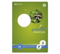 Staufen® Cahier d'école green Ligné 2 DIN A4 sans marge, 16 feuilles