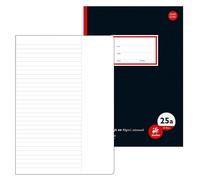 Staufen® Cahier d'école secondaire 9,0 cm marge 25a ligné DIN A4 marge extérieure, 20 feuilles