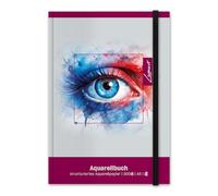 Staufen Carnet aquarelle Lumart - 20 feuilles de papier 300 g/m², bloc à dessin texturé, DIN 54, pour enfants et adultes