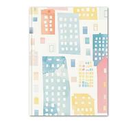 Staufen Carnet ECO à couverture souple Pastel - 3 carnets de 112 feuilles chacun, DIN A6, papier pointillé, 90 g/m²