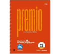Staufen Collegeblock Premio 040834022 A5 80Fl. 6xgel Lin22 kar