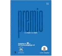 Staufen® green 040835021 Collegeblock LIN21 - A4, 80 feuilles, 90g/qm, ligné avec marge intérieure