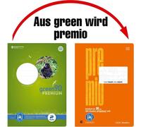 Staufen green Cahier scolaire A4 Lin7 16 fls