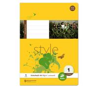 Staufen® style 040432001 Cahier LIN1 - A4, 32 feuilles, 80g/qm, ligné
