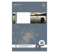 Staufen® style 040450005 Bloc de feuilles de travail LIN22 A4 50 feuilles 80g/qm 5mm quadrillées