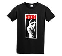STAX Records Music Label Northern Soul Otis Reading Isaac Haye T-Shirt Black XXL