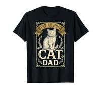 Stay at Home Cat Dad pour Kitty Dads T-Shirt