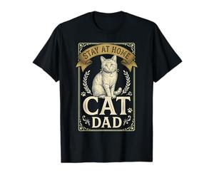 Stay at Home Cat Dad pour Kitty Dads T-Shirt