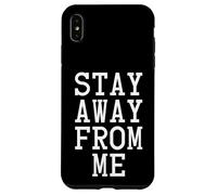 Stay Away from Me, Social Distancing Coque pour iPhone XS Max