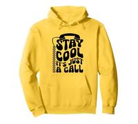 Stay Cool It's Just A Call Réceptionniste Secrétaire de réception Sweat à Capuche