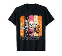 Stay Creepy Funny Skeleton Halloween Retro Spooky T-Shirt